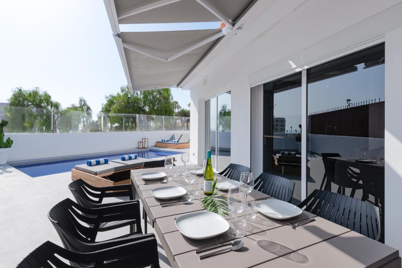 Luxury Villa Callao With Private Heated Pool Free Car Rental In May And June カジャオ・サルバヘ エクステリア 写真